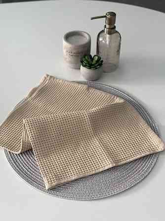 Вафельний рушник Ideal Textile 70х140 см 240 г/м2 (56860827) Бежевий Чернівці