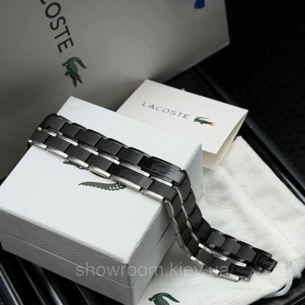 Мужской браслет Lacoste, Лакоста (40196) Киев - изображение 2