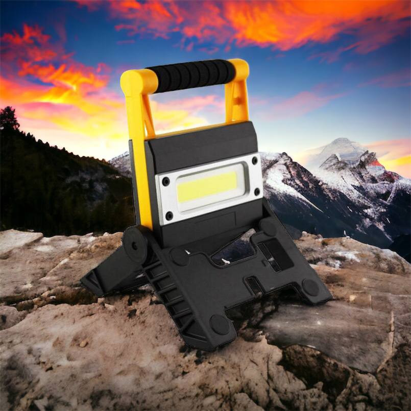 Кемпинговая аккумуляторная лампа, Фонарь переносной для кемпинга с акб, Лучшие светодиодные прожекторы HR-14 Киев - изображение 1