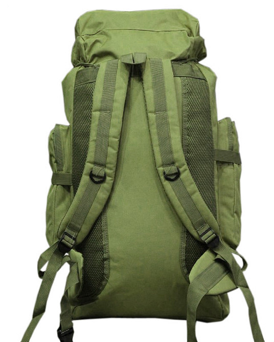 Рюкзак туристичний 70 л оливковий Київ - фото 8
