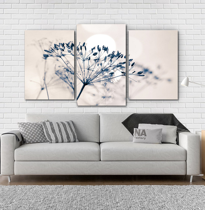 Модульна картина Квітка Мінімалізм Art-180_3 Київ - фото 2