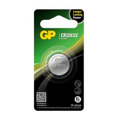 Батарейка дискова  GP CR2032-U1 3.0V літієві Lithium Button Cell 10 шт блістер Рівне