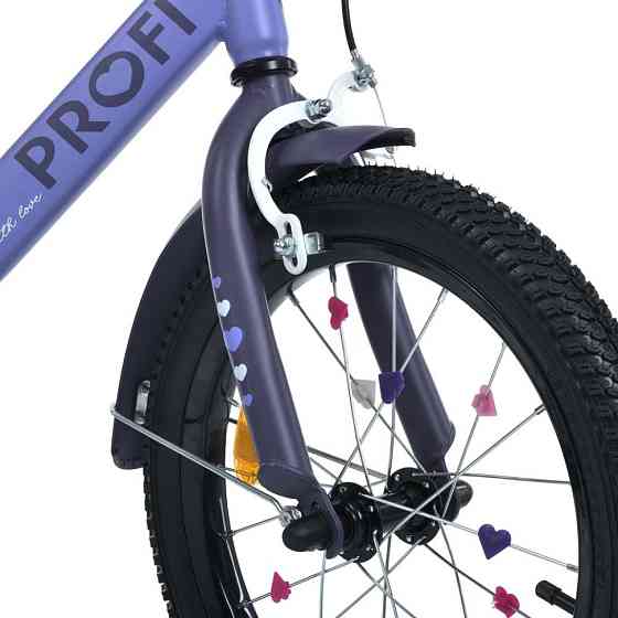 Велосипед дитячий MB 18043-1 колеса 18 дюймів, фіолетовий Вінниця