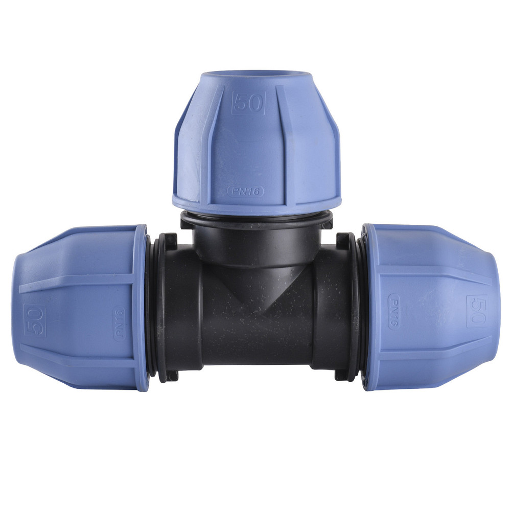 Тройник ПНД Vsplast 50*50*50 3001 (000007903) Киев - изображение 1