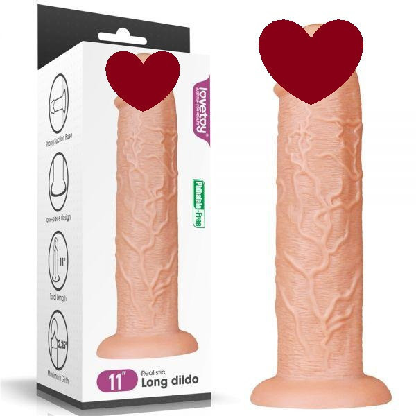 Реалистичный фаллоимитатор, дилдо на присоске 11'' King-sized Dildo Flesh Sex Aura Киев - изображение 1