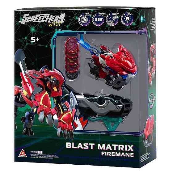 Ігровий набір Screechers Wild! S5 L2 – ФАЙЕРМЕН Дніпро