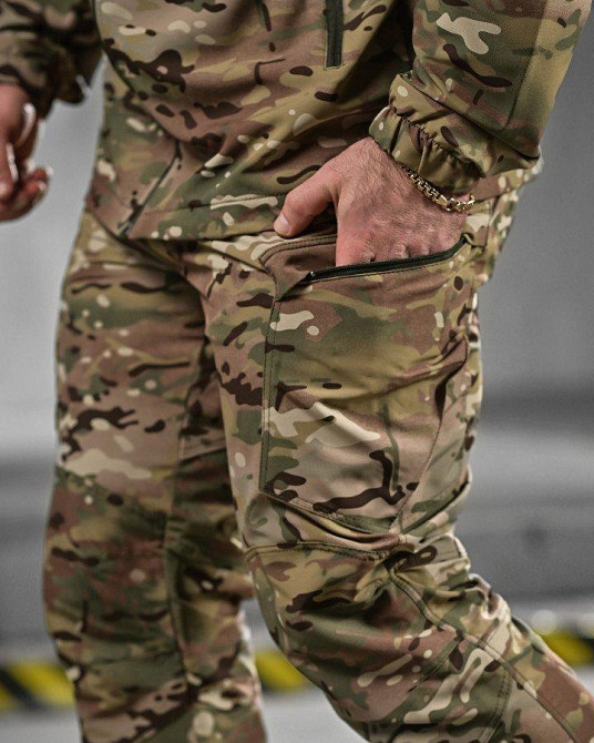 Стрейчеві тактичні штани Cambodia мультикам ТОВ2626 Одеса - фото 2