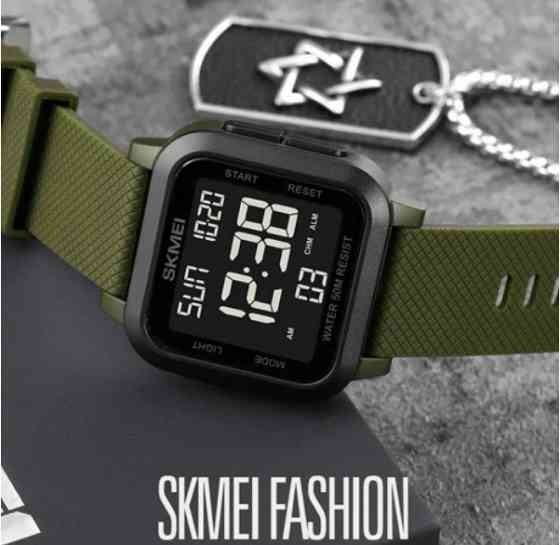 Часы наручные SKMEI 1894AGBK, ARMY GREEN/BLACK Днепр