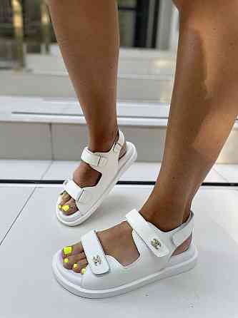 Dino Richi Босоніжки жіночі DINO RICHI 480 білі (літо, шкіра натуральна) (4606) Коломыя