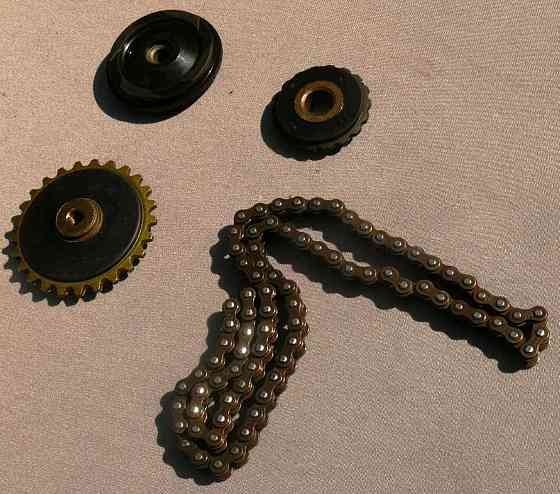 Натягувач ланцюга ГРМ Delta (3 ролики, ланцюг 82L) FLASH Київ