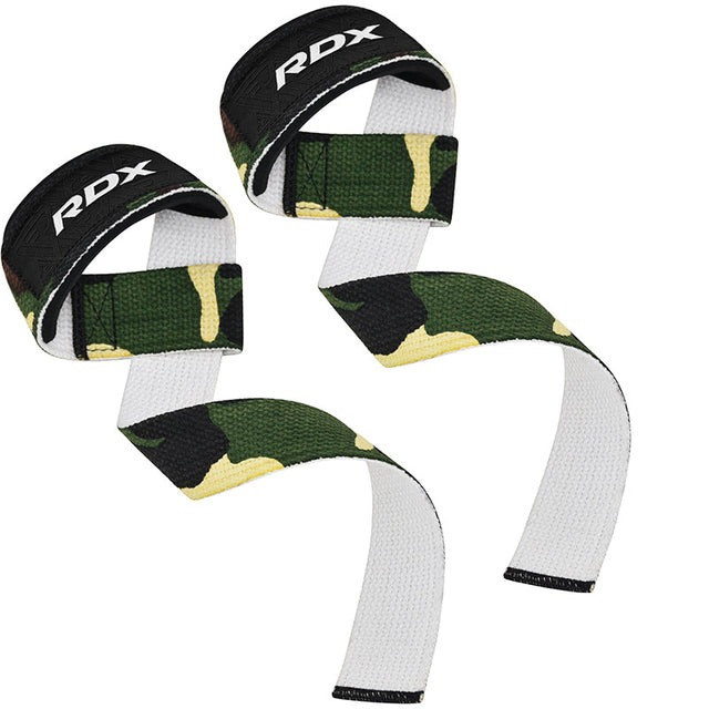 Лямки для тяги RDX W1 Gym Single Strap Camo Green Plus Кам'янське - фото 3