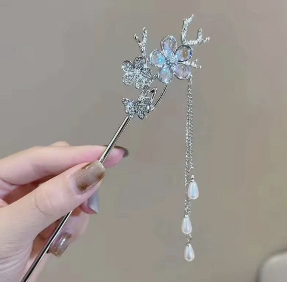 Шпилька-паличка для волосся 