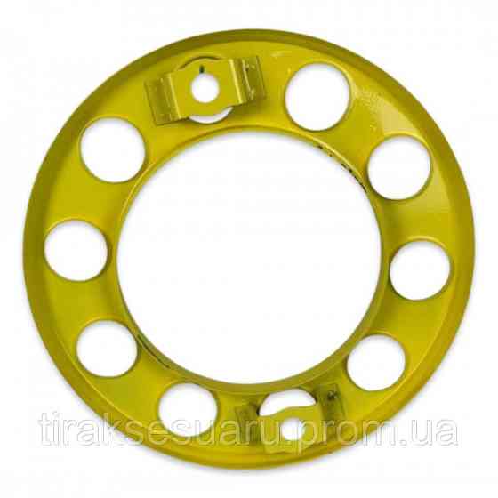 Ковпак колеса металевий передній 22.5 (жовтий) . Ковпаки на колеса 22.5 передні Луцьк