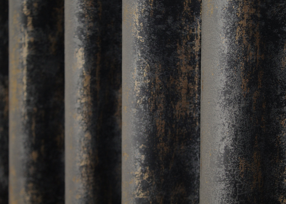 Комплект готовых штор VR-Textil Бархат Афина № 1540ш Графитовый с золотистым 200х295 см 2 шт (32-055) Киев - изображение 7