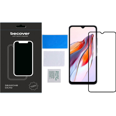 Стекло защитное BeCover Tecno Spark 10C (KI5k) Black (709747) Винница - изображение 3