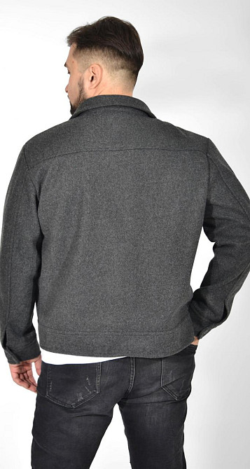 Стильна кашемірова куртка з оздобленням (52) Київ - фото 5