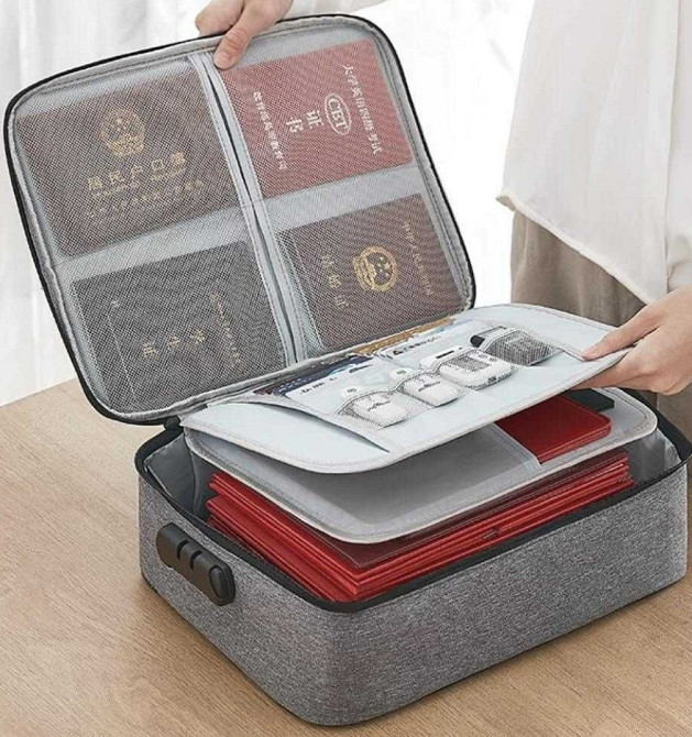 НОВИНКА! Органайзер папки для хранения документов Органайзер с кодом. Харьков - изображение 2