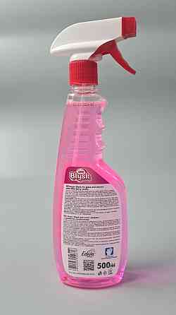 Очисник Super Blysk для скла та дзеркал з нашатирним спиртом Лісова ягода 500 г (курок) (1 шт.) Харків