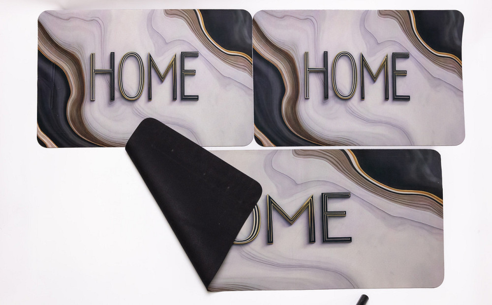 Jiamat Набір килимків для підлоги 3 штуки діатомітових 38*58 см/2 по 38*98 см HP-42-53 Коломыя - изображение 3