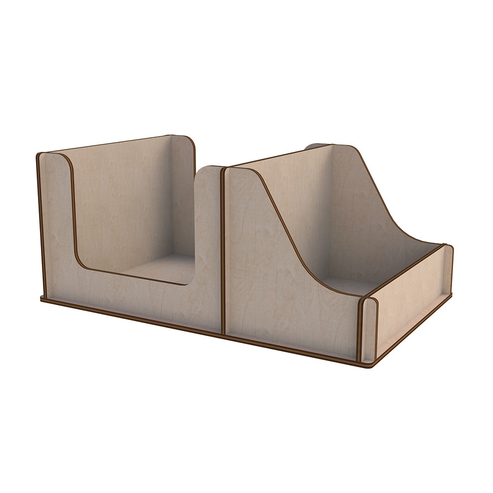 Салфетница EKOSTAR деревянная 226х146х95 Киев - изображение 3