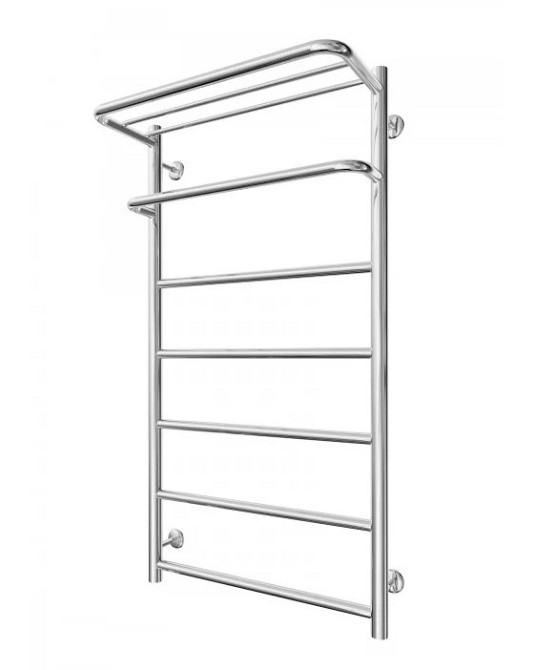 Полотенцесушитель водяной Mario INOX Отель 970х530/500 с полкой Киев - изображение 1