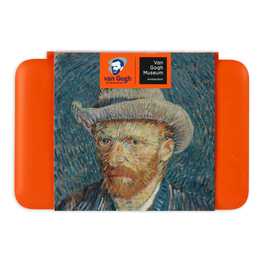 Набір акварельних фарб Van Gogh Museum 12 кювет+пензлик пластик Royal Talens Київ - фото 1