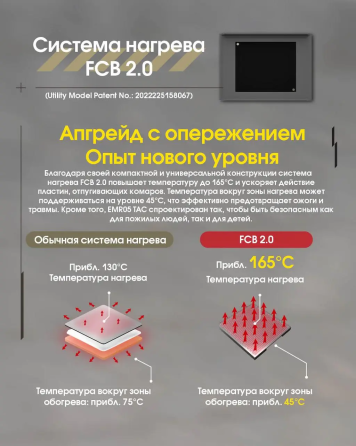 Фумігатор бездротовий Nitecore EMR06 TAC (USB-C) з пластинами Київ