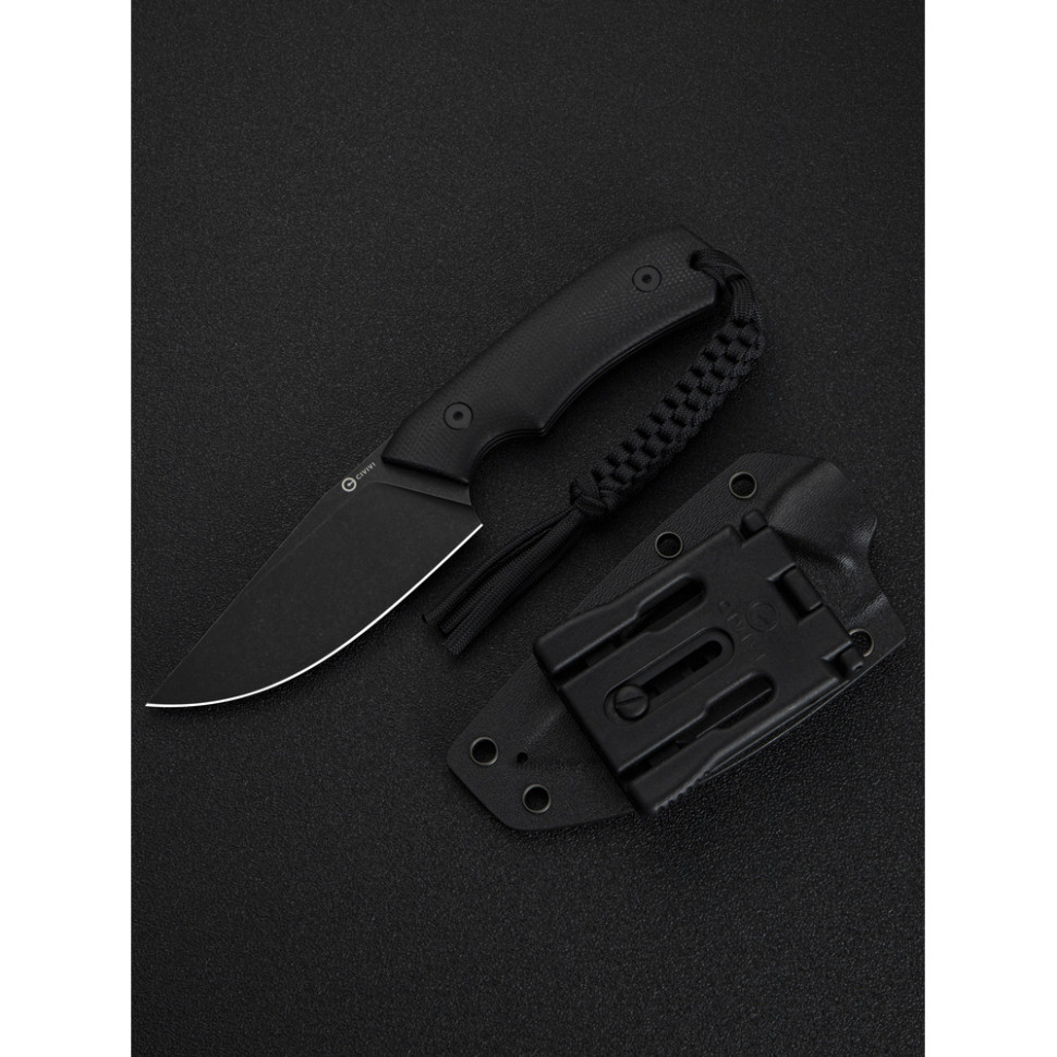 Ніж фіксований тактичний Civivi Gander, (9.2 см) 14C28N / Micarta чорний Киев - изображение 11