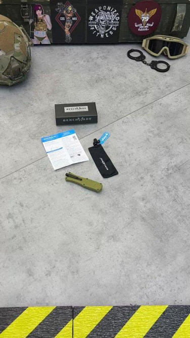Ніж викидний Benchmade olive ВТ3954 Одеса - фото 3