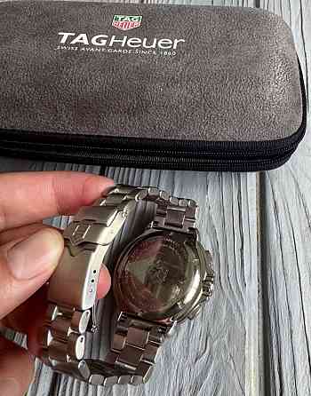 Чоловічі годинники TAG Heuer Formula 1 Chronograph black silver. Харків