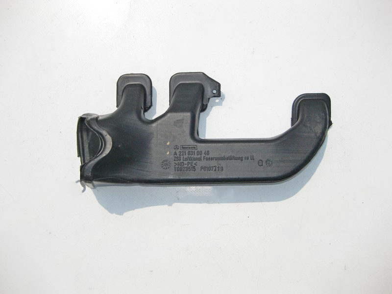 Mercedes-Benz  A2218310846 Повітряний канал вентиляції ніг переднього правого пасажира S-Class W221 CL C216 Одесса - изображение 2