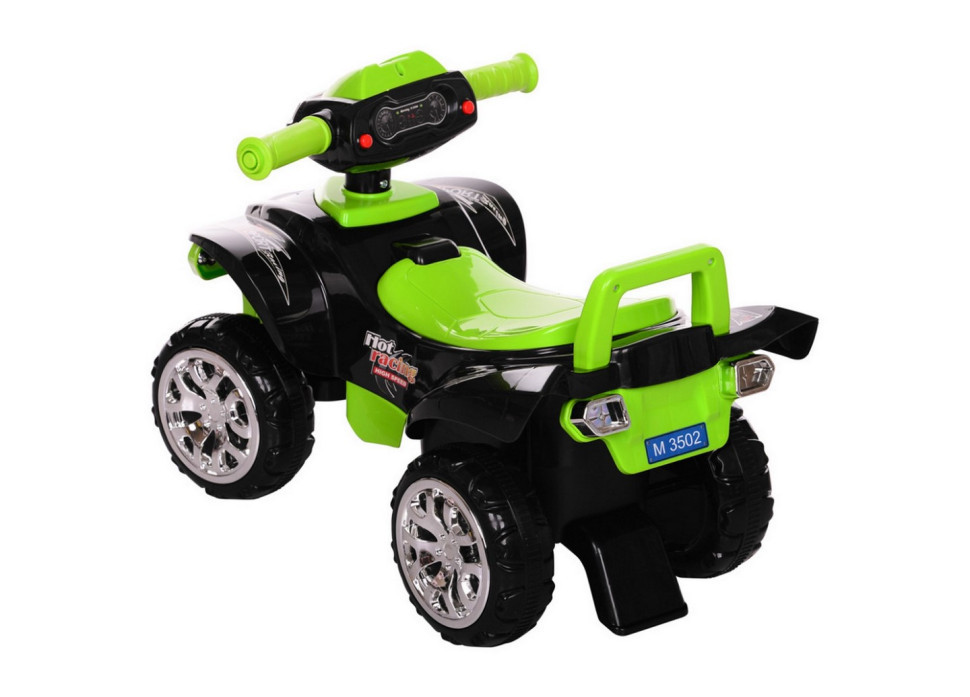 Дитяча каталка-толокар M 3502-2-5 Зелений музичний Вінниця - фото 1