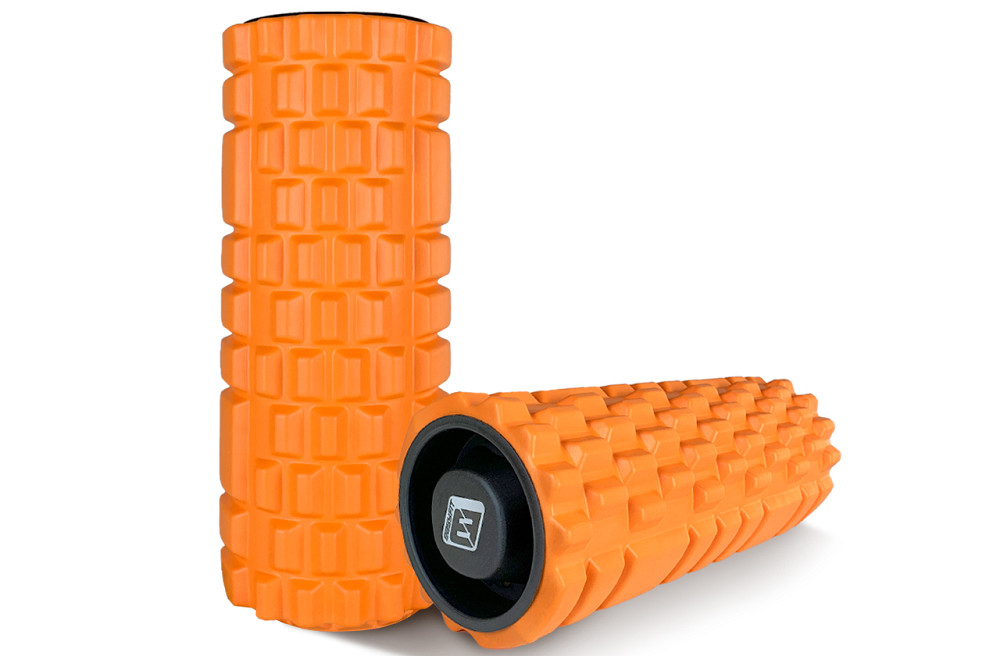 EasyFit Масажний ролик EasyFit Grid Roller 33 см v.1.1 міцний масажер (помаранчевий) Коломыя - изображение 2
