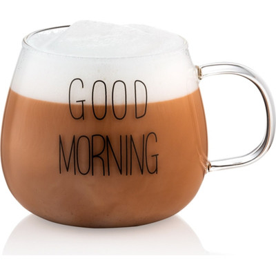Набір чашок Ardesto Good Morning BMR 430 мл 2 шт прозорий (AR2643BMR) Вінниця - фото 2
