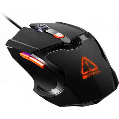 Мишка Canyon Vigil USB Black (CND-SGM02RGB) Вінниця