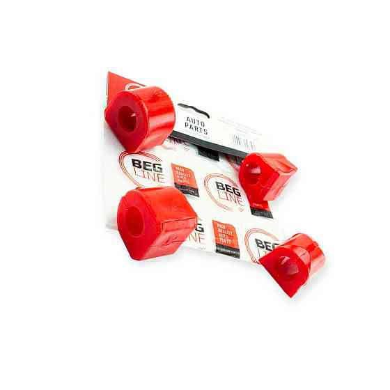 Втулка 2121 переднього поліуретан червоний (к-кт 4 шт) стабілізатора Мукачево