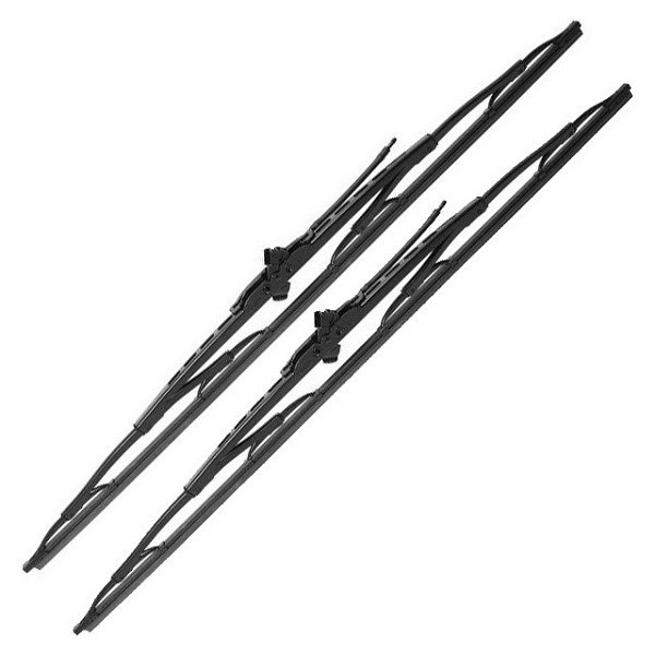 Комплект щеток стеклоочистителя каркасных с форсунками Bosch Twin N 609 L600/600 DAF/IVECO/NISSAN/OPEL/RENAULT/RENAUL (3 397 118 Харьков - изображение 1