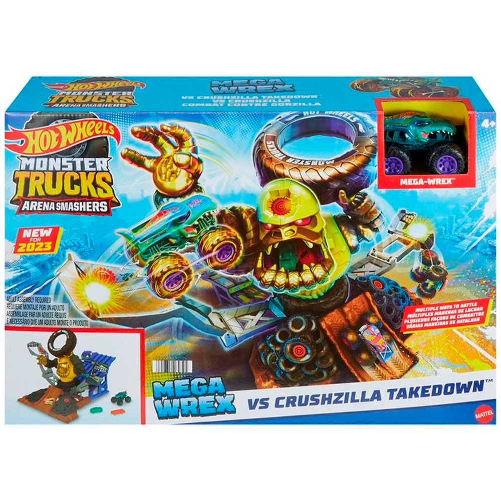 Набір ігровий Hot Wheels Атака Крашзили (HPN71) Чернігів - фото 5