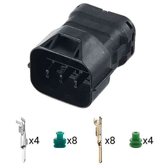 Роз'єм конектор 12-кон., MG610709-5, 7182-8722-37157-4630-8 YAZAKI, KET, YAZAKI, KET Корея Hyundai, Kia Київ