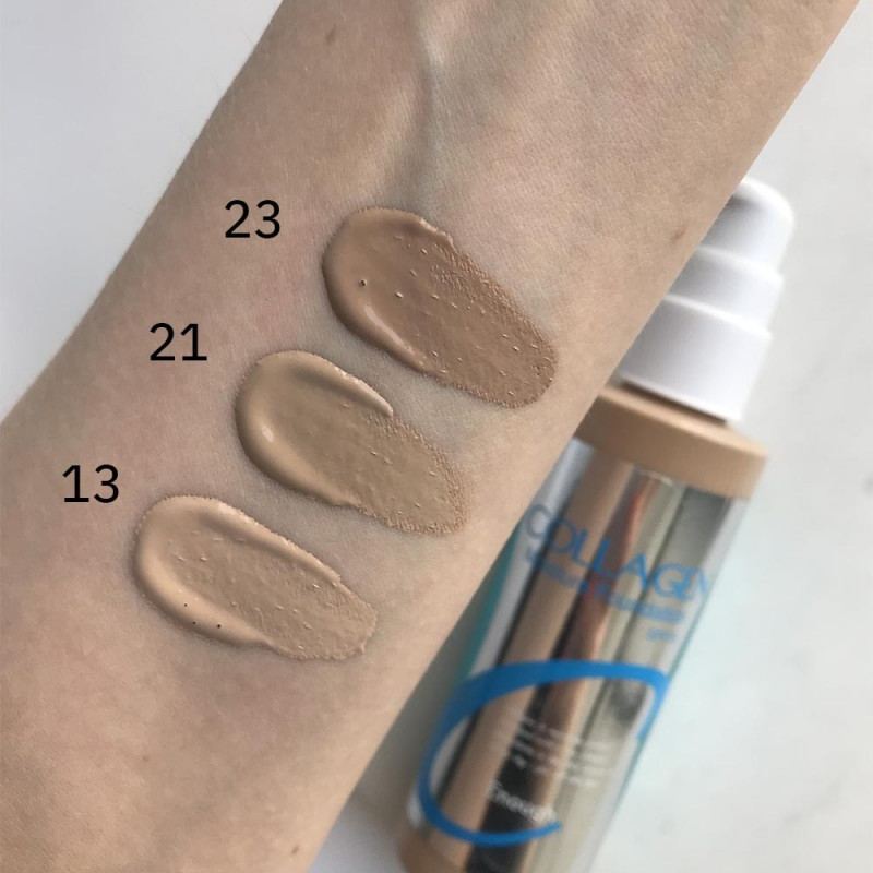 Тональний крем для обличчя Колаген Collagen Moisture Foundation SPF15 (13) Enough 100 мл Київ - фото 4