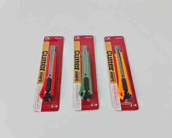 Ніж канцелярський №HX-18 лезо 9мм Харків