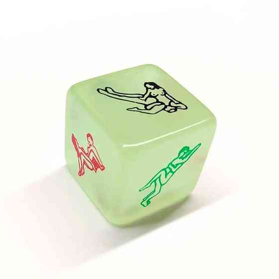 Романтична гра люмінесцентний кубик "Повороти долі" - Sex кубик Вінниця