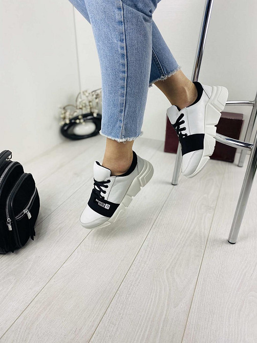 VLADEKS Кросівки жіночі VLADEKS 1074 білі (весна-осінь, шкіра натуральна) (3182) Коломыя - изображение 2