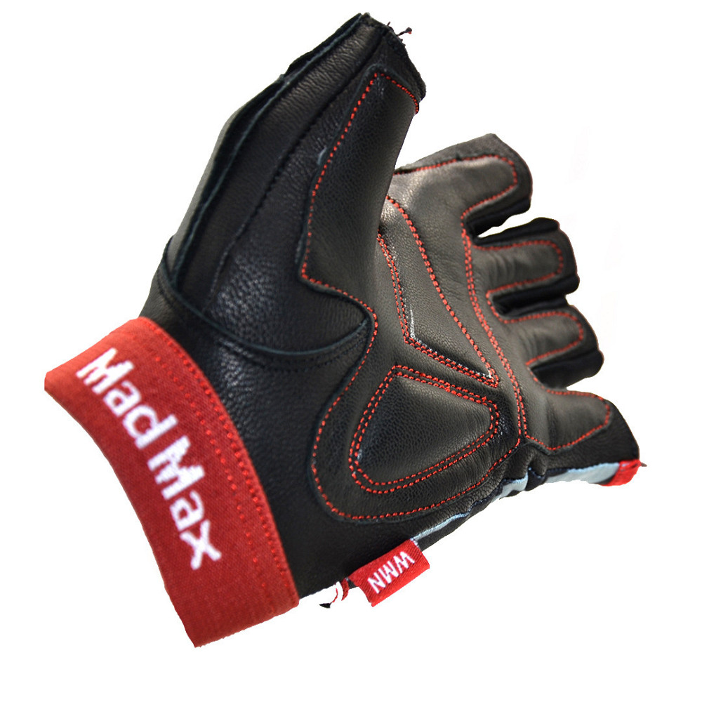 Рукавички для фітнесу MadMax MFG-911 Nine-eleven Zebra B&W zebra S Київ - фото 9