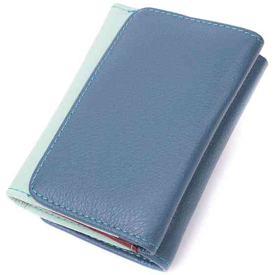 Красочный женский кошелек из натуральной кожи ST Leather 22493 Разноцветный Киев