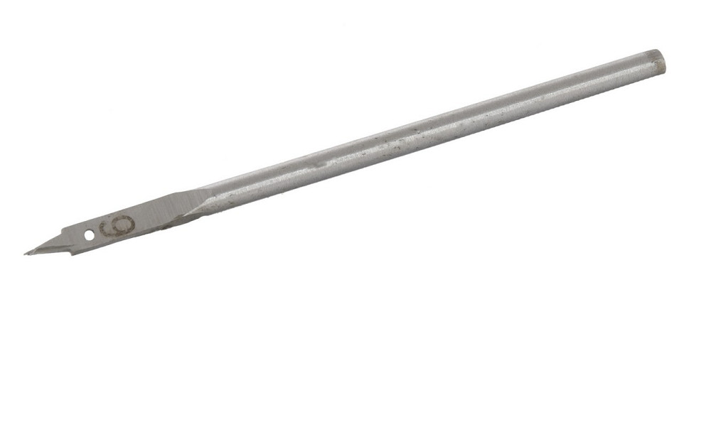 MASTERTOOL Свердло для дерева MASTERTOOL пір'яне 6х152 мм 6-гранний хвостовик 12-0060 Коломия - фото 1