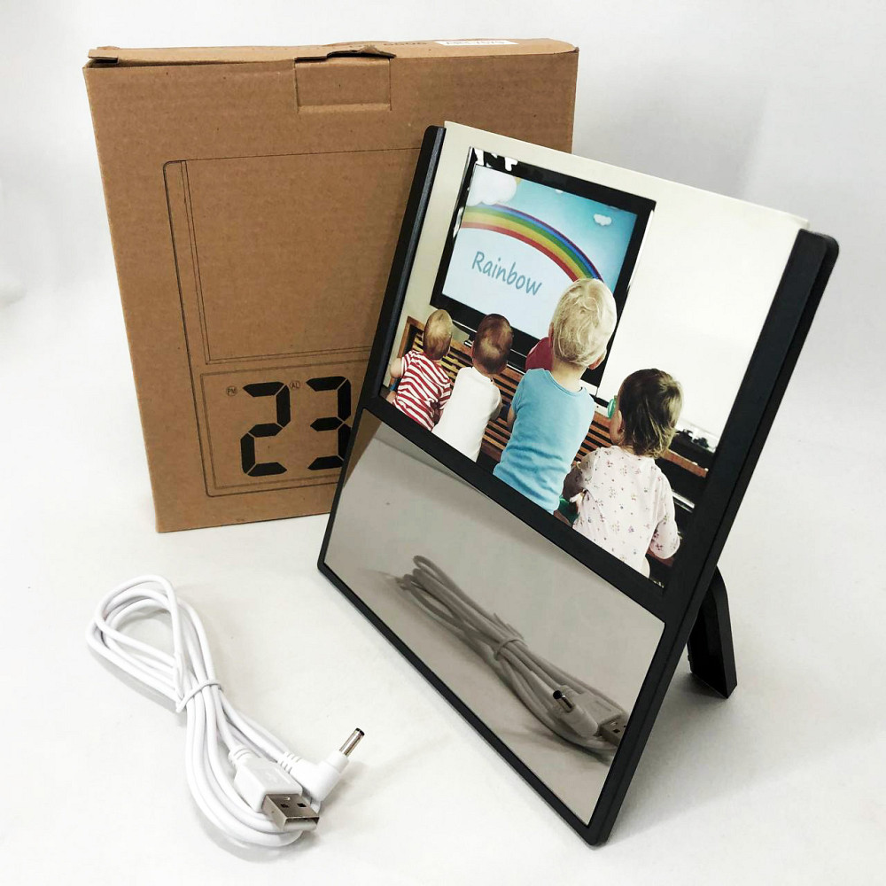 Часы электронные настольные с дисплеем DS-6608, Цифровые часы настольные с светящимся дисплеем XE-81 Ивано-Франковск - изображение 6