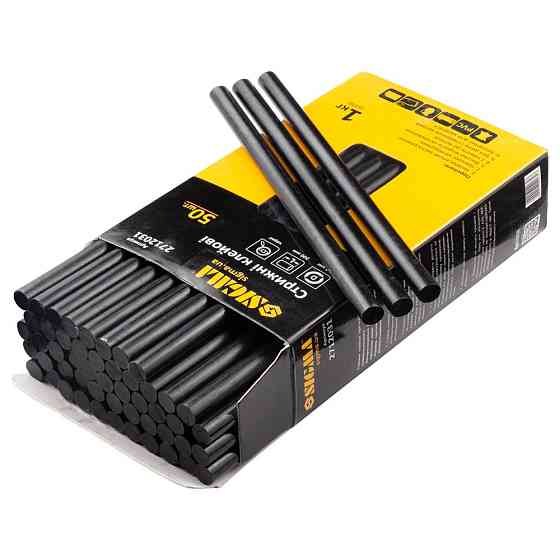 Sigma Стержни клеевые Ø11.2×200мм 1кг (черные) SIGMA (2712031) Киев