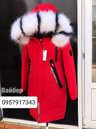 Женская зимняя куртка парка с мехом овчина. 42-44р Киев - изображение 6