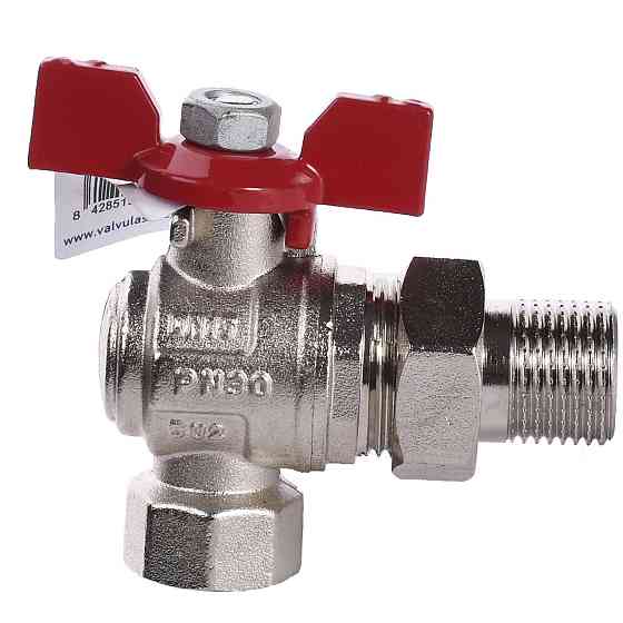 Кран шаровый угловой с американкой ARCO 1/2″ SENA 154303 (000014969) Киев